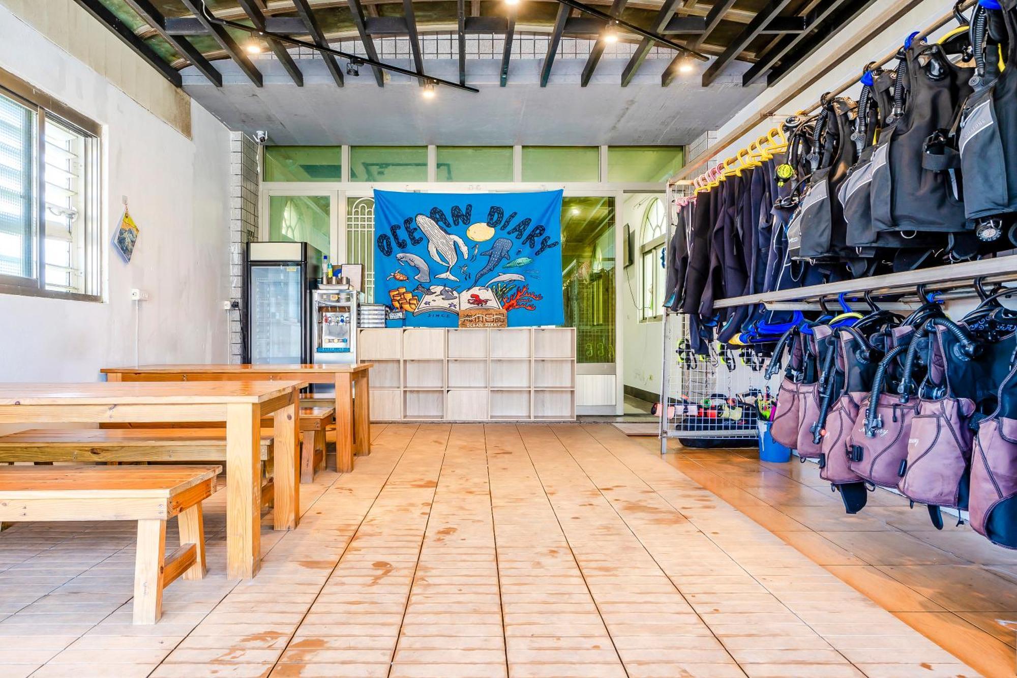 Ocean Diary Hostel Lục Đảo Ngoại thất bức ảnh