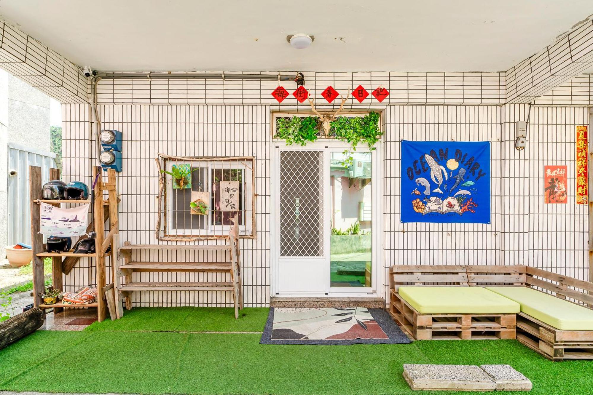 Ocean Diary Hostel Lục Đảo Ngoại thất bức ảnh